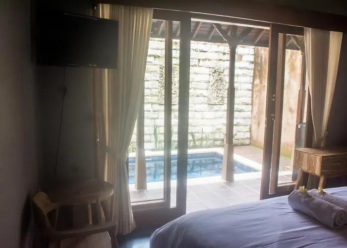 Cheerful 1 Bedroom Private House With Pool In Apartment Ubud